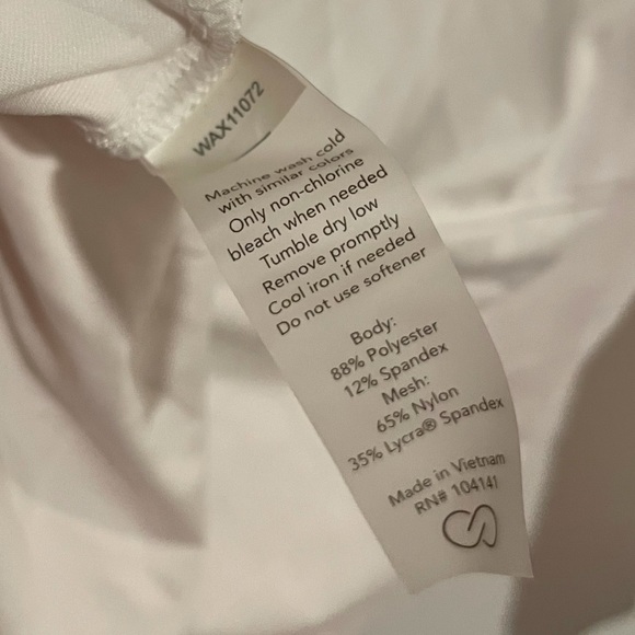 Calia By Carrie Underwood Light Pink Move Mesh Long Sleeve Workout Top Sz XS - Picture 11 of 11